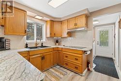 very nice updated kitchen with great backyard view - 