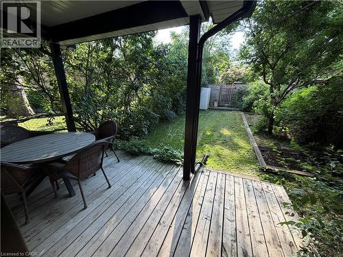 134 Erie Avenue, Hamilton, ON - Outdoor With Deck Patio Veranda