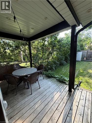 134 Erie Avenue, Hamilton, ON - Outdoor With Deck Patio Veranda With Exterior