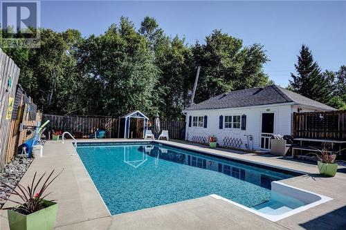 64 Desjardins, Garson, ON - Outdoor With In Ground Pool With Deck Patio Veranda