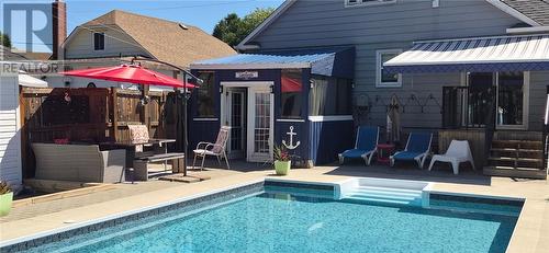 64 Desjardins, Garson, ON - Outdoor With In Ground Pool With Deck Patio Veranda