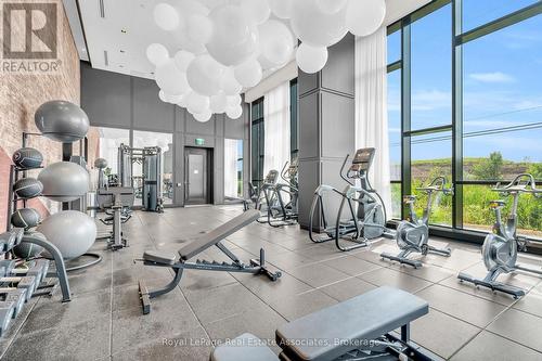 622 - 3200 William Coltson Avenue, Oakville, ON - Indoor Photo Showing Gym Room