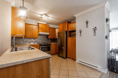 Kitchen - 101-819 Boul. Le Bourg-Neuf, Repentigny (Le Gardeur), QC - Indoor Photo Showing Kitchen With Double Sink