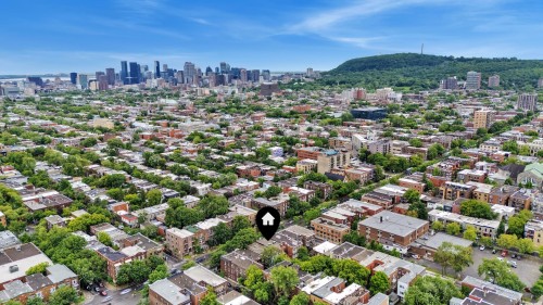 Aerial View - 921Z Boul. St-Joseph E., Montréal (Le Plateau-Mont-Royal), QC - Outdoor With View
