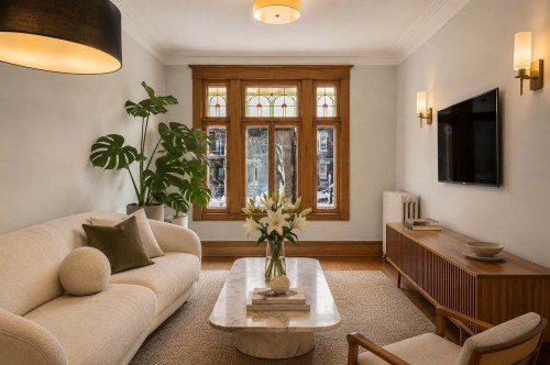 Living Room - 921Z Boul. St-Joseph E., Montréal (Le Plateau-Mont-Royal), QC - Indoor Photo Showing Living Room
