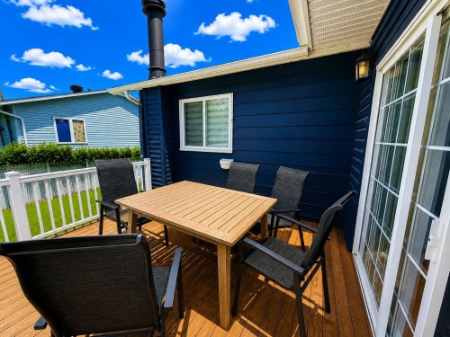 Terrasse - 117 Rue Hébert, Châteauguay, QC - Outdoor With Deck Patio Veranda With Exterior