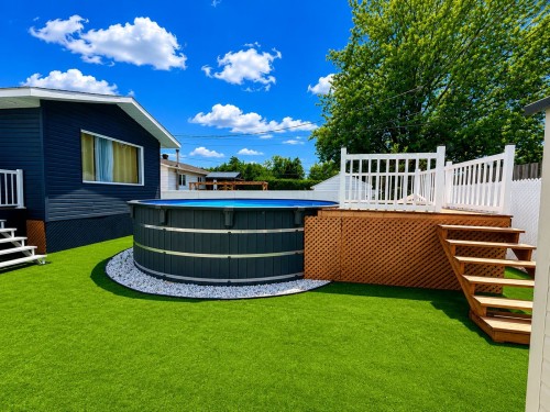 Piscine - 117 Rue Hébert, Châteauguay, QC - Outdoor