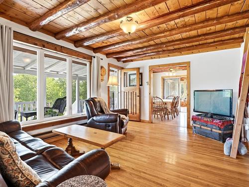 507 Pinevale Road, Pinevale, NS - Indoor Photo Showing Living Room With Fireplace