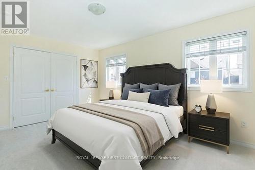 Primary Bedroom Virtually Staged - 1 Griffin Gate, Barrie, ON 