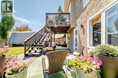Stairs to patio - 21 Shawbrooke Bay Sw, Calgary, AB 