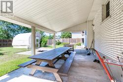 covered back porch - 