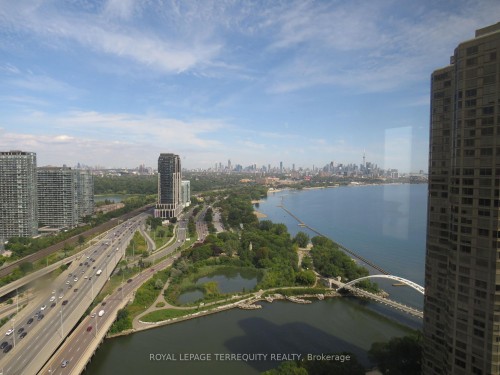 3305-2045 Lake Shore Boulevard W, Toronto, ON - Outdoor With Body Of Water With View