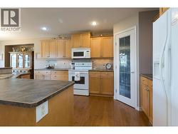 Spacious Maple Kitchen - 