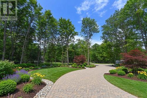 AI concept of potential future landscaping - 23 Maple Ridge Road, Nipissing, ON - Outdoor