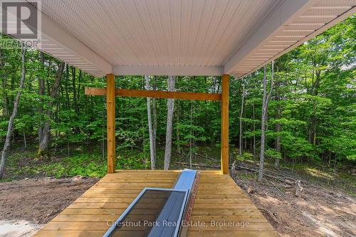 Deck off the kitchen - 23 Maple Ridge Road, Nipissing, ON - Outdoor