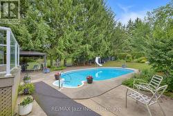 Heated Salt water pool and gazebo - 