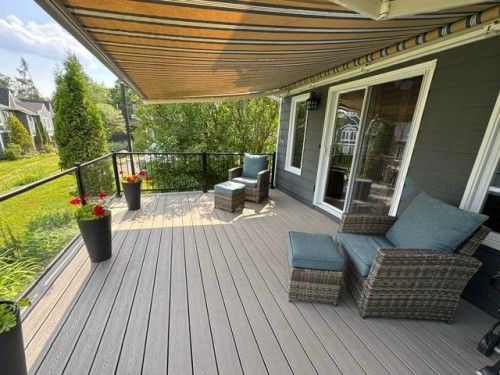 Terrasse - 1-512 Ch. De Bondville, Lac-Brome, QC - Outdoor With Deck Patio Veranda With Exterior