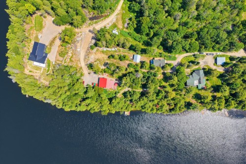 Aerial View - 182 Ch. Murray, La Pêche, QC - Outdoor With Body Of Water With View