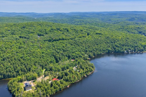 Aerial View - 182 Ch. Murray, La Pêche, QC - Outdoor With Body Of Water With View