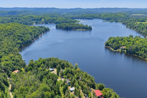 Aerial View - 182 Ch. Murray, La Pêche, QC - Outdoor With Body Of Water With View