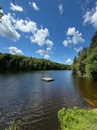 Accès au plan d'eau - 