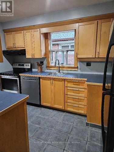 117 Westrose Avenue, Toronto, ON - Indoor Photo Showing Kitchen With Double Sink