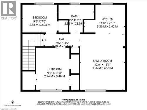 Floor plan - 62 Bond Street Unit# 3, Kitchener, ON - Other