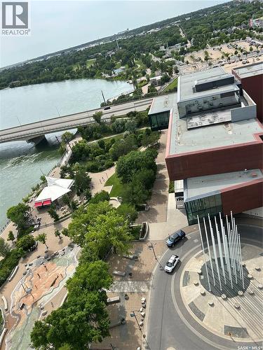 1804 490 2Nd Avenue S, Saskatoon, SK - Outdoor With Body Of Water With View