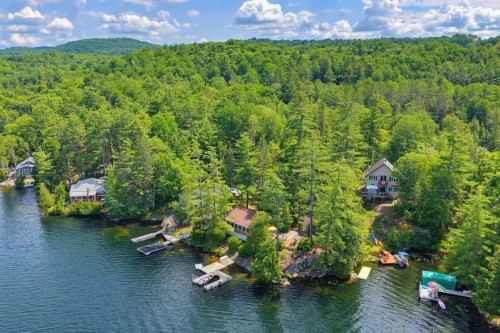 Vue d'ensemble - 26 Ch. De L'Automne, Val-Des-Monts, QC - Outdoor With Body Of Water With View