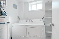 Lower ensuite laundry room. - 