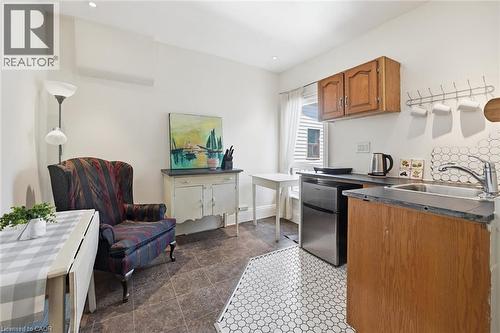 77 Murray Street E, Hamilton, ON - Indoor Photo Showing Kitchen With Double Sink
