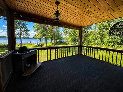 D742 Dam Road, Emo, ON - Outdoor With Deck Patio Veranda