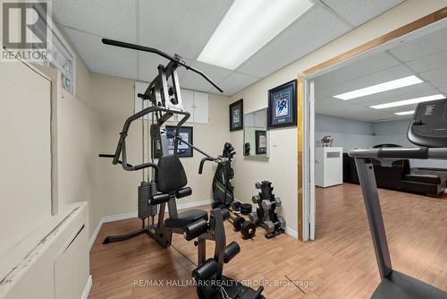 Basement Fitness or Flex Room (equipment included) - 29 Depper Place, Ottawa, ON 