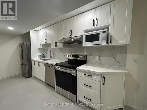 kitchen - Basement - 33 Jeffrey Nihda Crescent, Markham, ON 