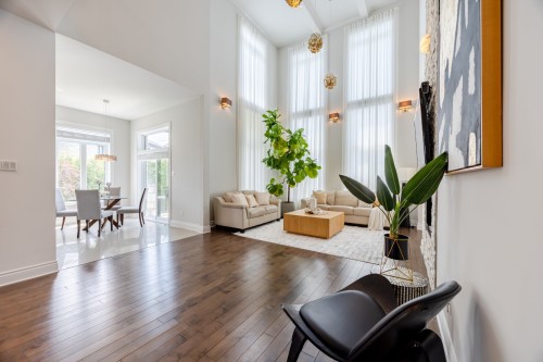 Salon - 4110 Rue De Louviers, Brossard, QC - Indoor Photo Showing Living Room