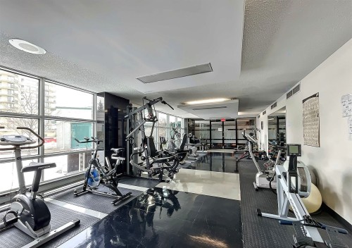 Exercise Room - 504-15 Rue Des Émeraudes, Repentigny (Repentigny), QC - Indoor Photo Showing Gym Room