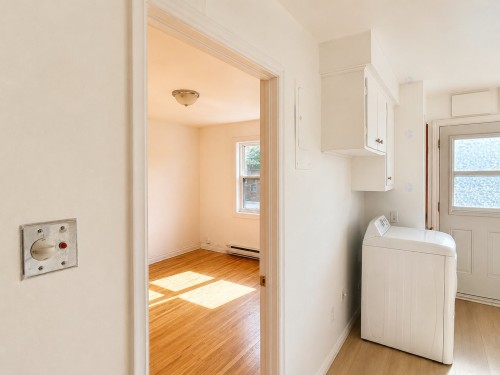 Living Room - 6915 Av. Lamont, Montréal (Le Sud-Ouest), QC - Indoor Photo Showing Laundry Room