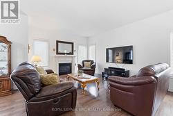 Living Room with Gas Fireplace - 