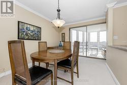 Dining room open to atrium - 