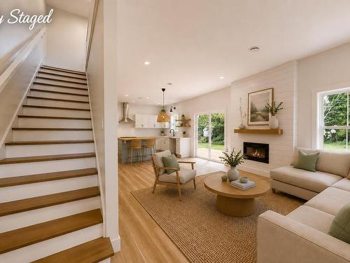 496 Highland Avenue, Windsor, NS - Indoor Photo Showing Living Room With Fireplace