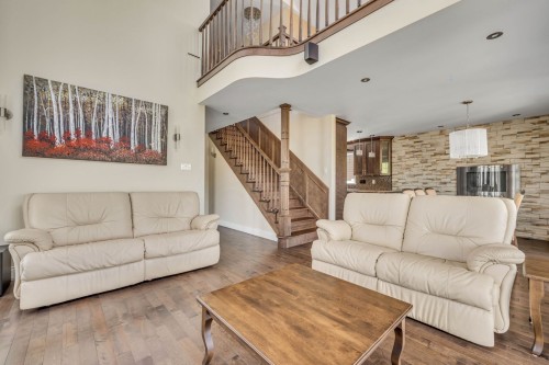 Salon - 18 7E Rue, Fossambault-Sur-Le-Lac, QC - Indoor Photo Showing Living Room
