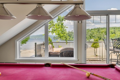 Mezzanine - 18 7E Rue, Fossambault-Sur-Le-Lac, QC - Indoor Photo Showing Other Room With In Ground Pool