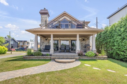 Cour - 18 7E Rue, Fossambault-Sur-Le-Lac, QC - Outdoor With Deck Patio Veranda