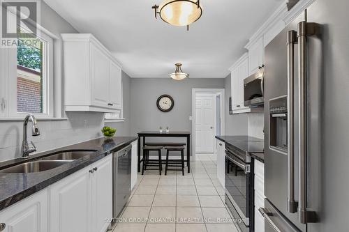 Kitchen - 1172 Chada Avenue, Mississauga, ON - Indoor Photo Showing Kitchen With Stainless Steel Kitchen With Double Sink