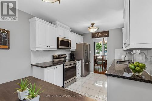 Kitchen - 1172 Chada Avenue, Mississauga, ON - Indoor Photo Showing Kitchen With Stainless Steel Kitchen With Double Sink