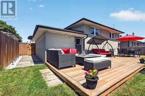 Back Deck - 1172 Chada Avenue, Mississauga, ON - Outdoor With Deck Patio Veranda With Exterior