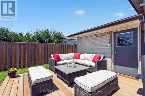 Back Deck - 1172 Chada Avenue, Mississauga, ON - Outdoor With Deck Patio Veranda With Exterior