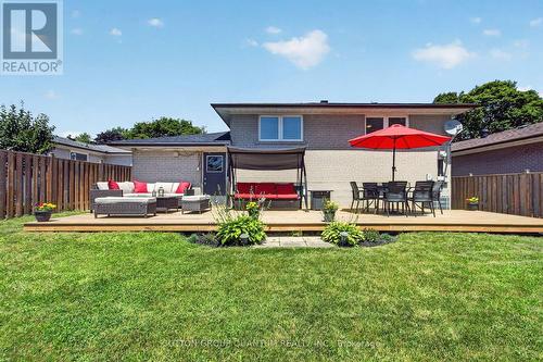 Backyard - 1172 Chada Avenue, Mississauga, ON - Outdoor With Deck Patio Veranda
