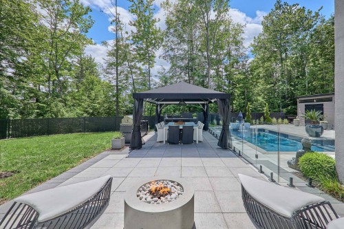 Terrasse - 17450 Rue Du Titane, Mirabel, QC - Outdoor With Backyard