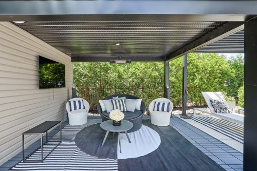 Terrasse - 17450 Rue Du Titane, Mirabel, QC - Outdoor With Deck Patio Veranda With Exterior